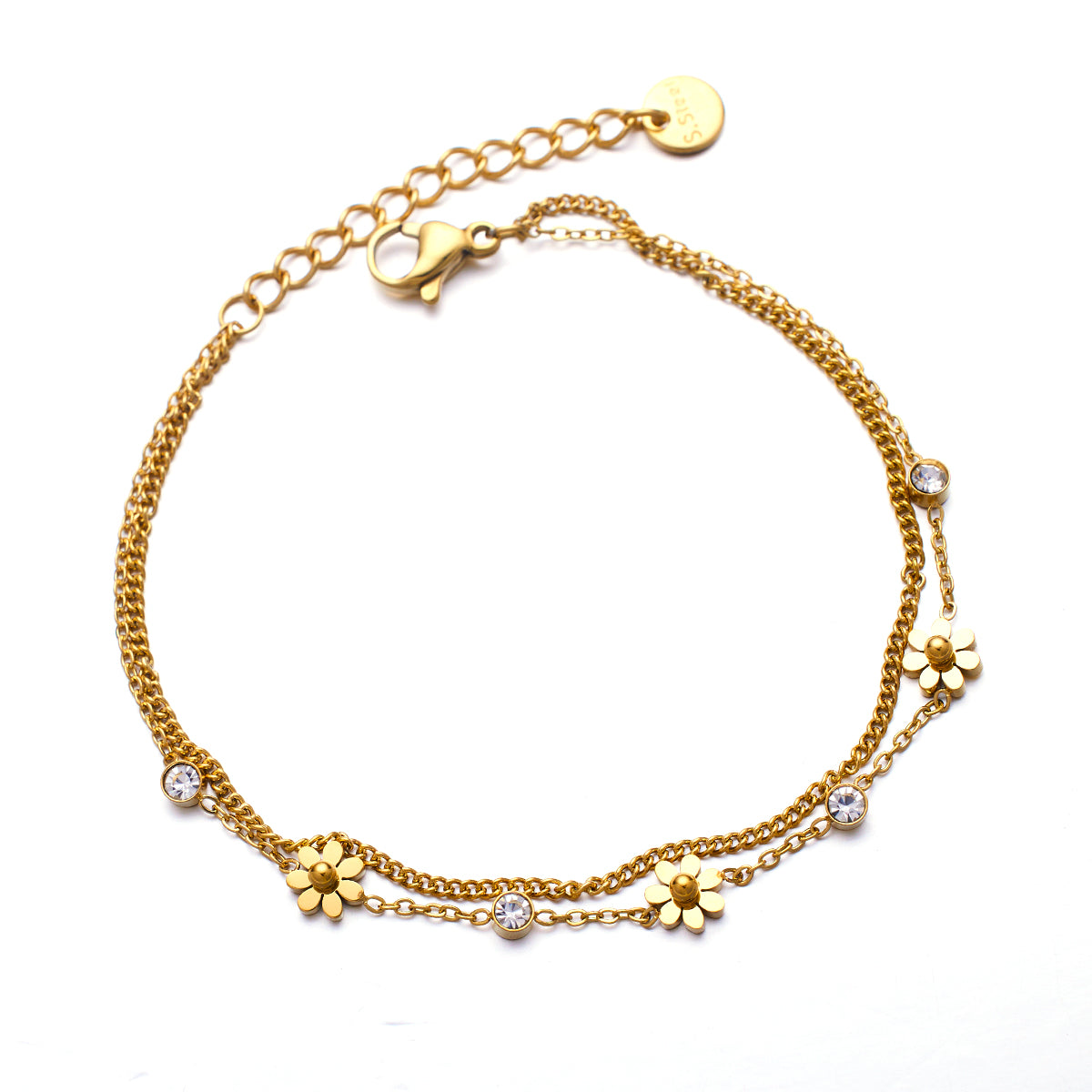 Flower Stone Bracelet