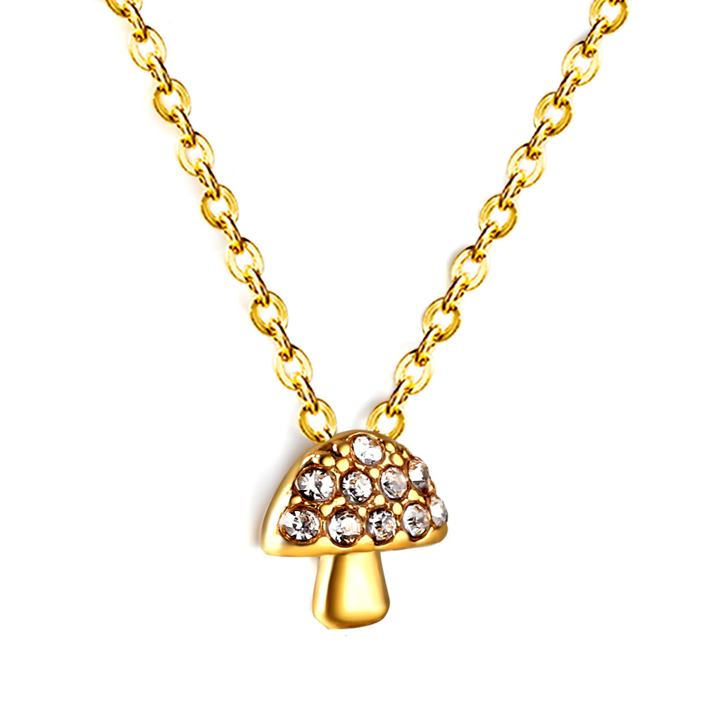 Mushroom Necklace