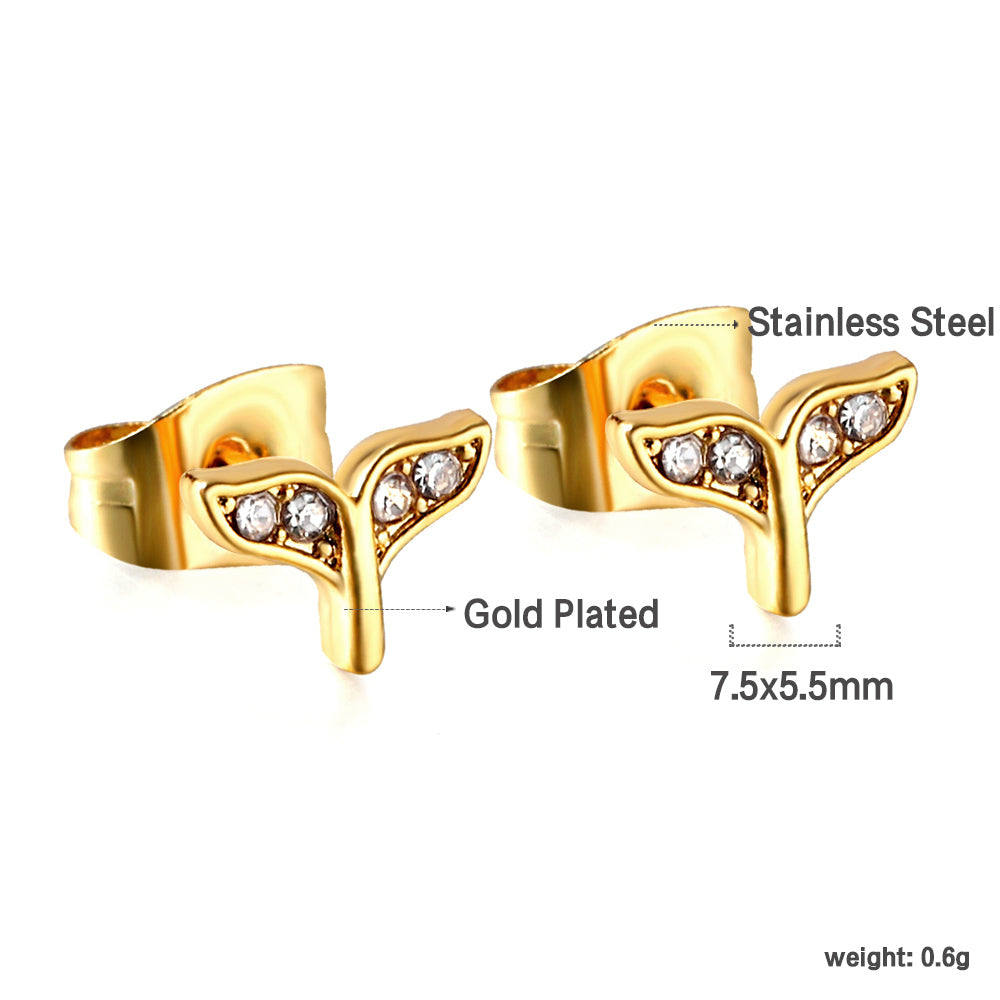 Ocean Tail Stud