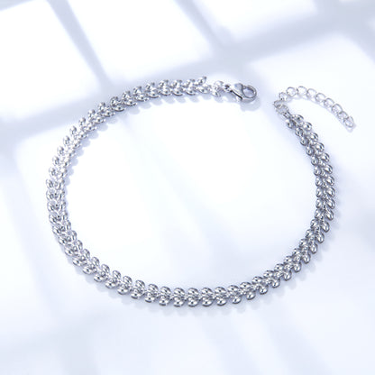 Gold Leaf Anklet