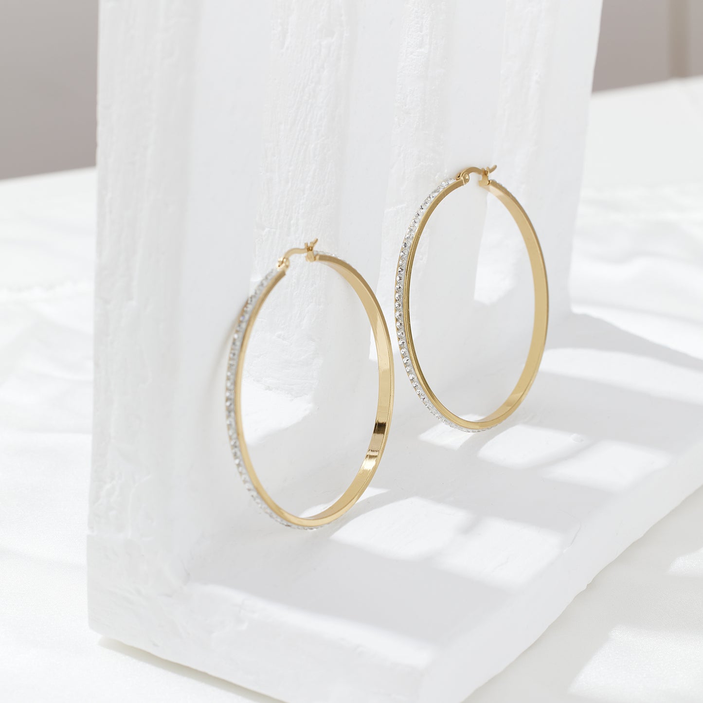 Big Diamonds Hoop