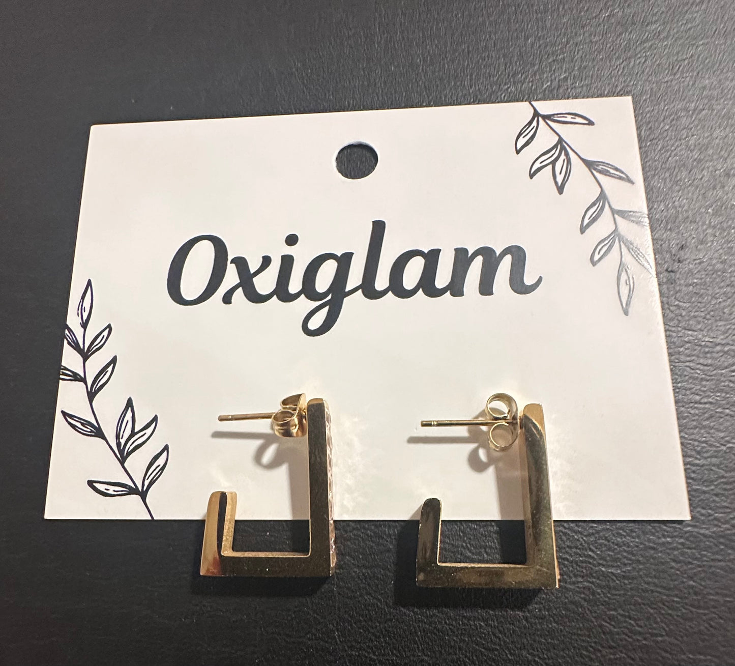 L Shaped Earrings