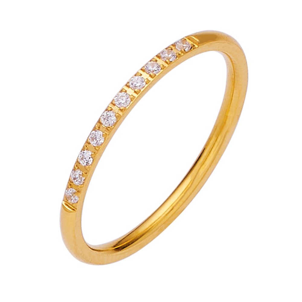 Diamonds Thin Ring