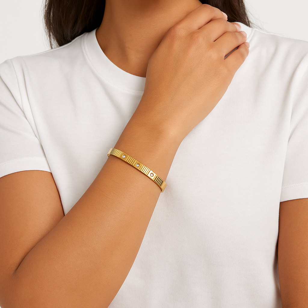 Radiant Groove Bangle