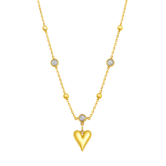 Diamond Heart Necklace