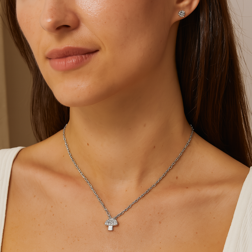 Mushroom Necklace