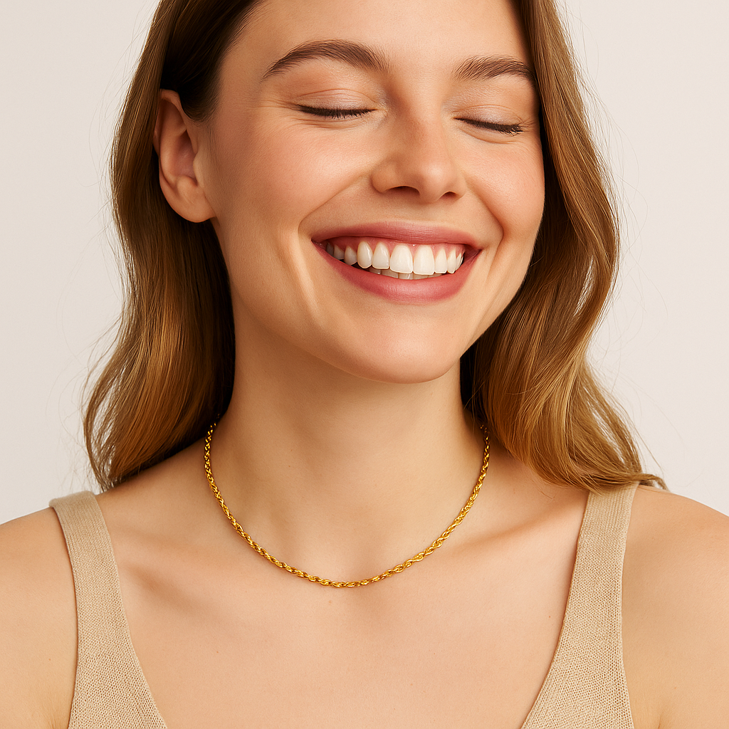 Twisted Rope Necklace