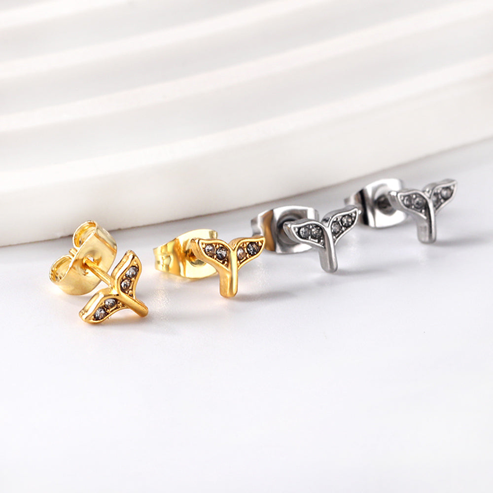 Ocean Tail Stud