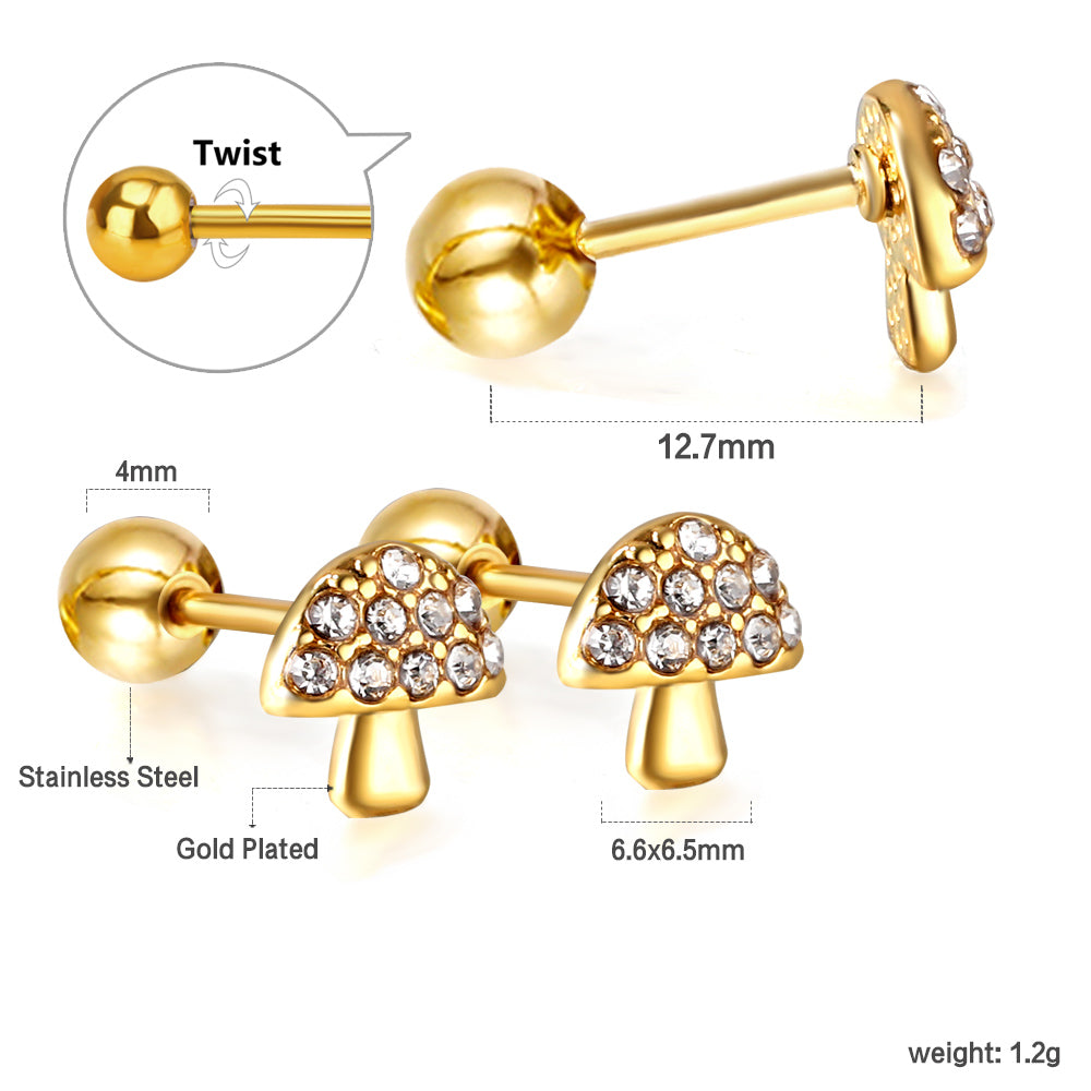 Mushroom Stud