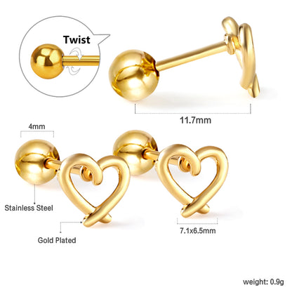 Love Loop Studs