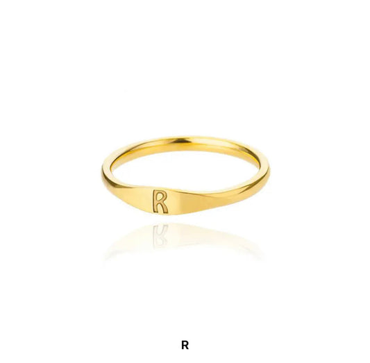 R initial ring