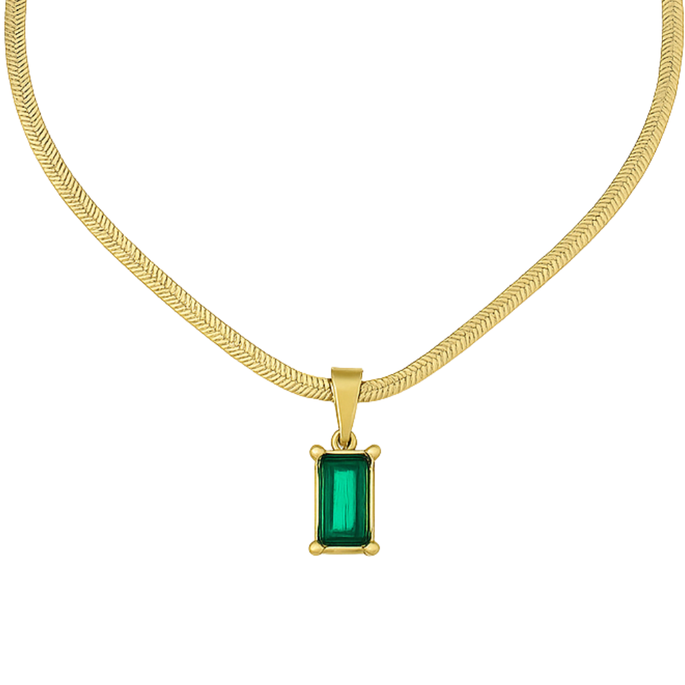 Emerald Glow Necklace