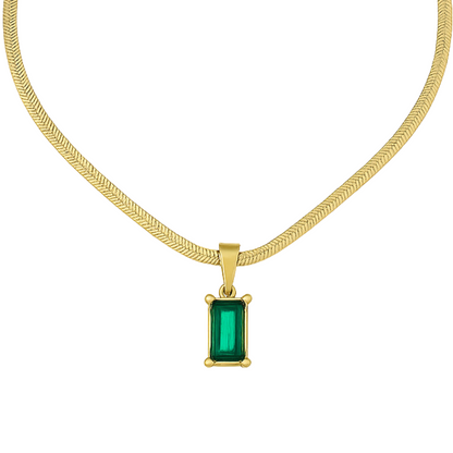 Emerald Glow Necklace