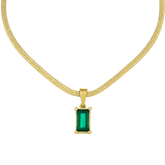 Emerald Glow Necklace