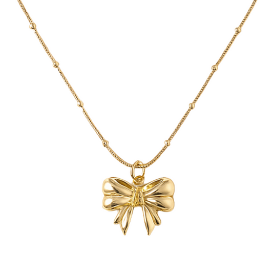 Bow Small Necklace