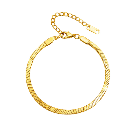 Herringbone Anklet