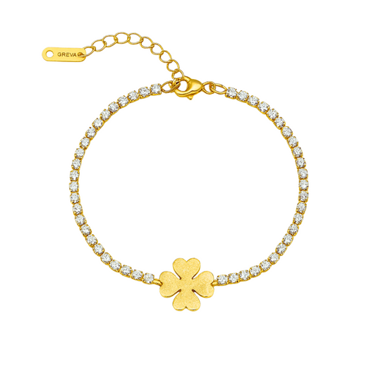 Clover Tennis Bracelet