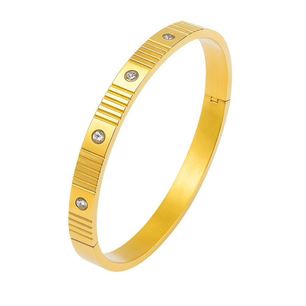 Radiant Groove Bangle
