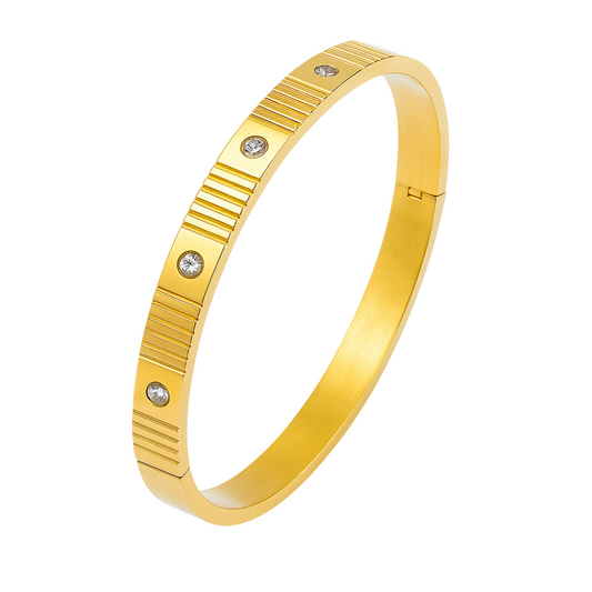 Radiant Groove Bangle